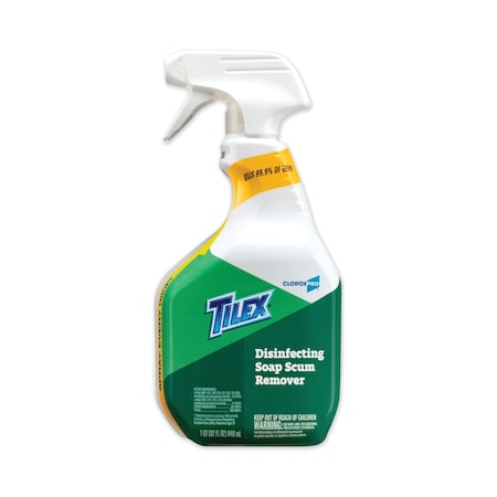 TILEX Soap Scum Remover and Disinfectant, 32 oz Smart Tube Spray 35604